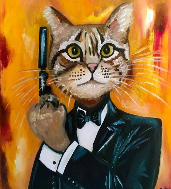 Cat  James Bond 007