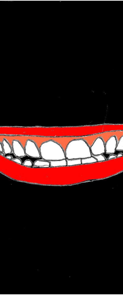 don't forget to smile by Artworks by Rina Mualem