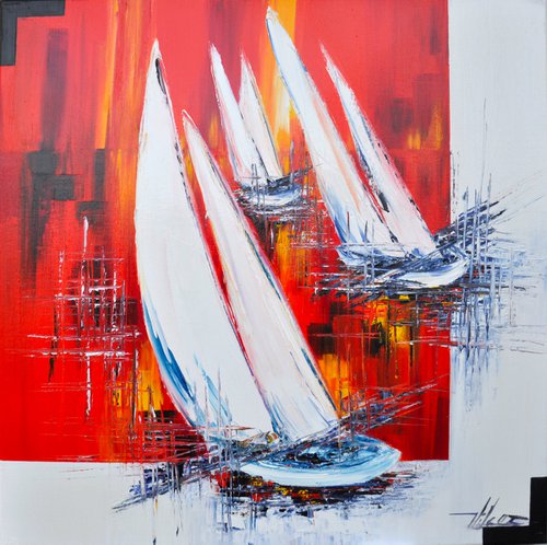 Vogue and sails by Corinne Vilcaz