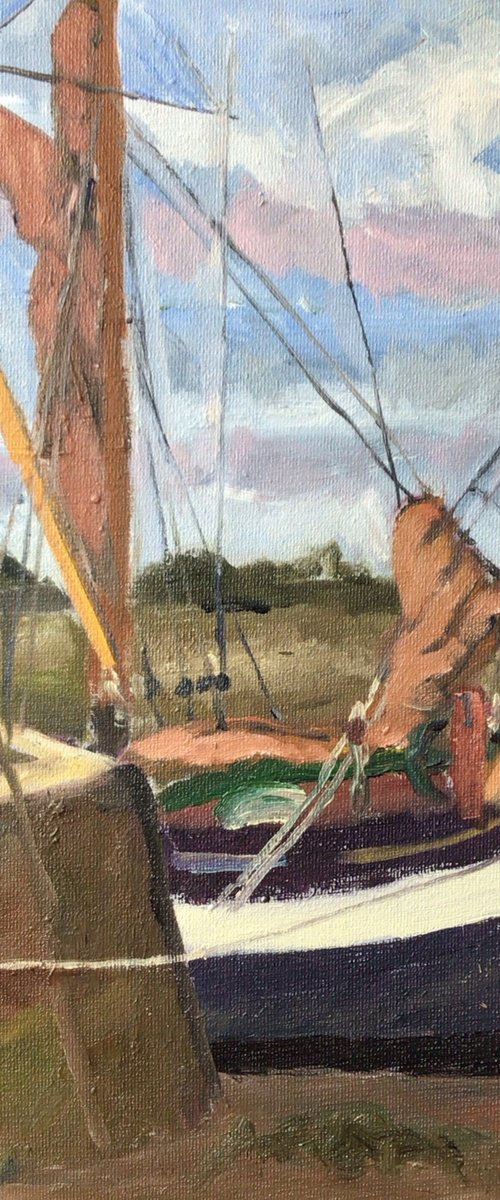 ‘Lady of the Lea’ Barge by Julian Lovegrove Art