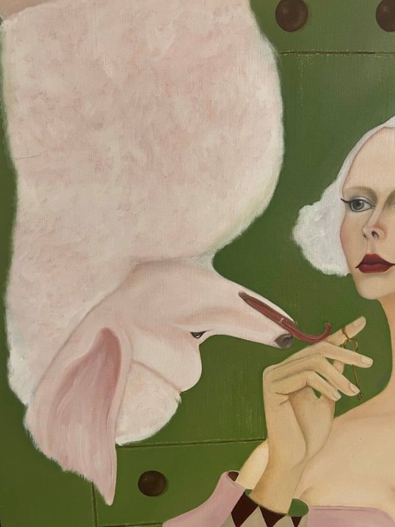 "The Choice Is Yours" on pink.