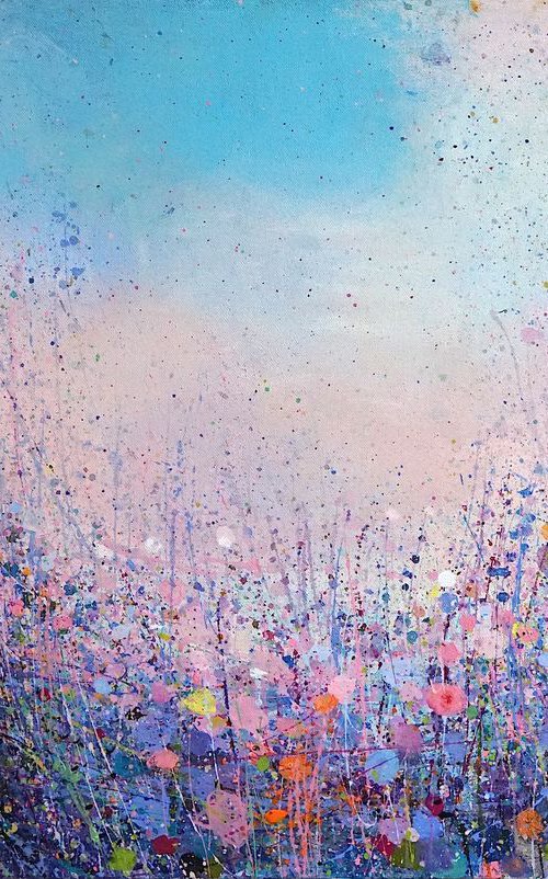 Welsh Coast, Blue October (on exhibition) by Sandy Dooley