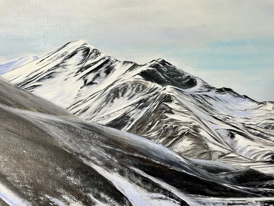 Frozen silence - landscape