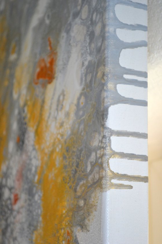 Neutral X 160X80cm Gold and Silver Effect