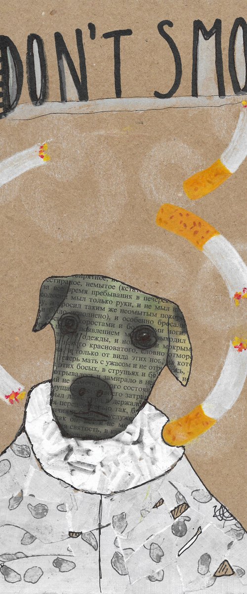 Dog, don't smoke! by Pavel Kuragin