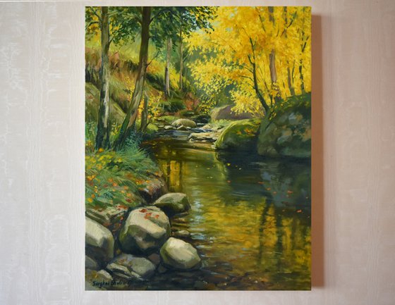 The autumn forest
