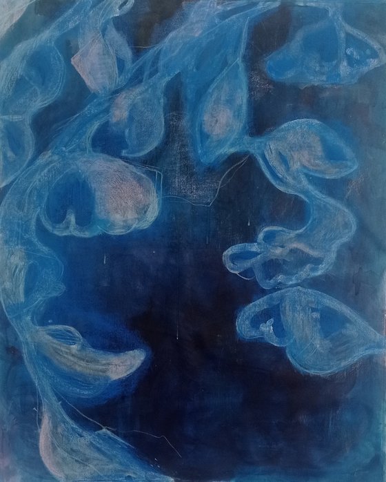 Blue flowers