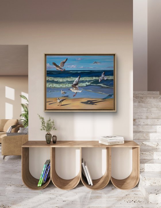 The Generous sea 72.2/91 cm