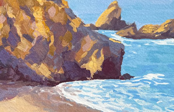 Cooks Beach Cliffs