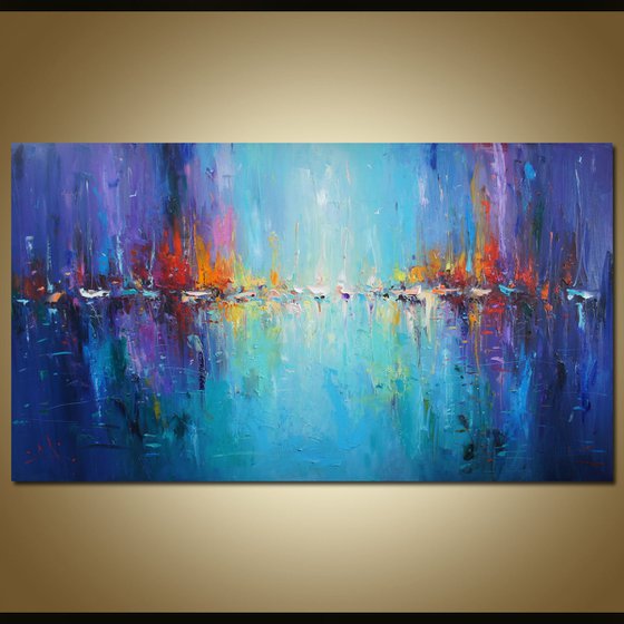 Night charts , Extra Large Oil Painting