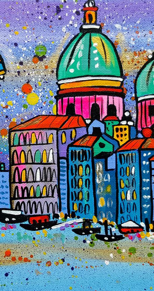 Venice lost in a parallel World.. by Maria Luisa  Azzini