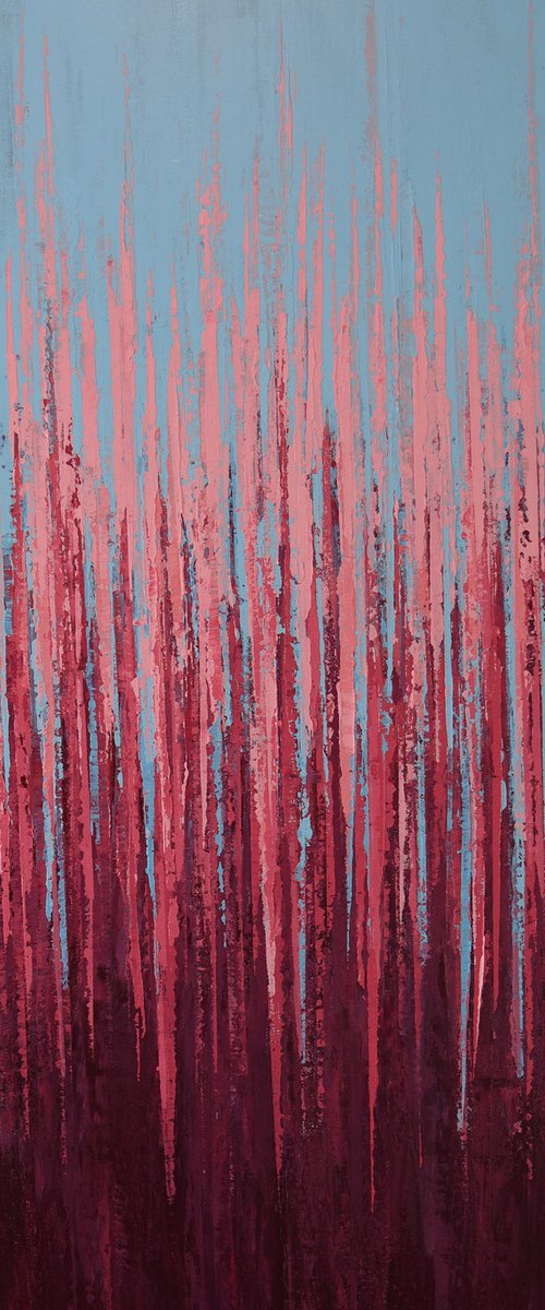 Berry Blue - Color Field by Suzanne Vaughan