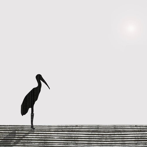 'Stork' 2015 (square) by Rennie Pilgrem