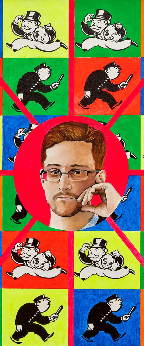 Edward Snowden by Samoa