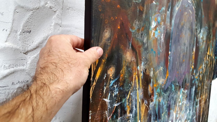 Oneiric spiritual art by O KLOSKA angel theme hu | Artfinder