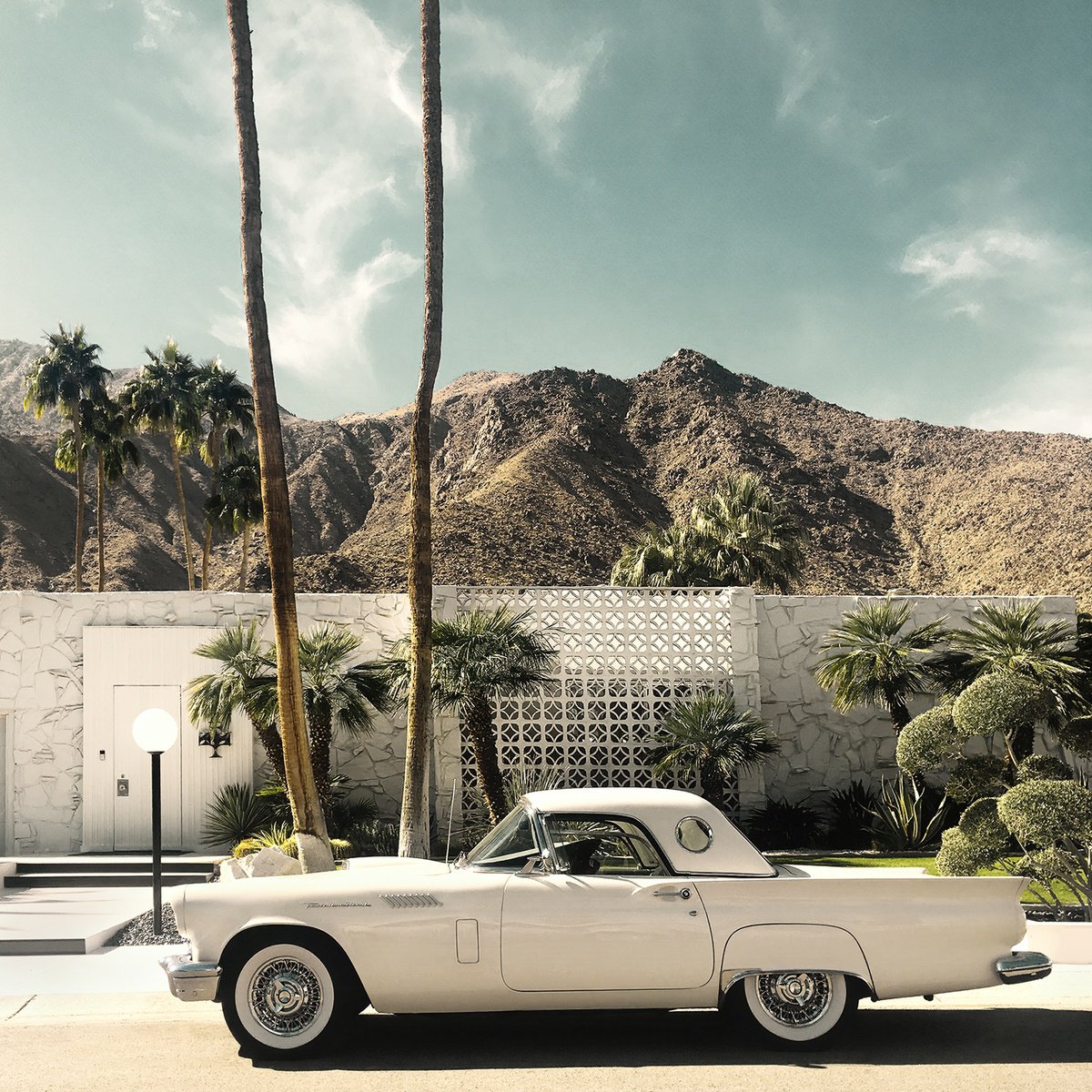 Photorealistic Cityscapes Photograph By Heike Bohnstengel, 8 X 8, Vista Las Palmas #1, Original Artwork