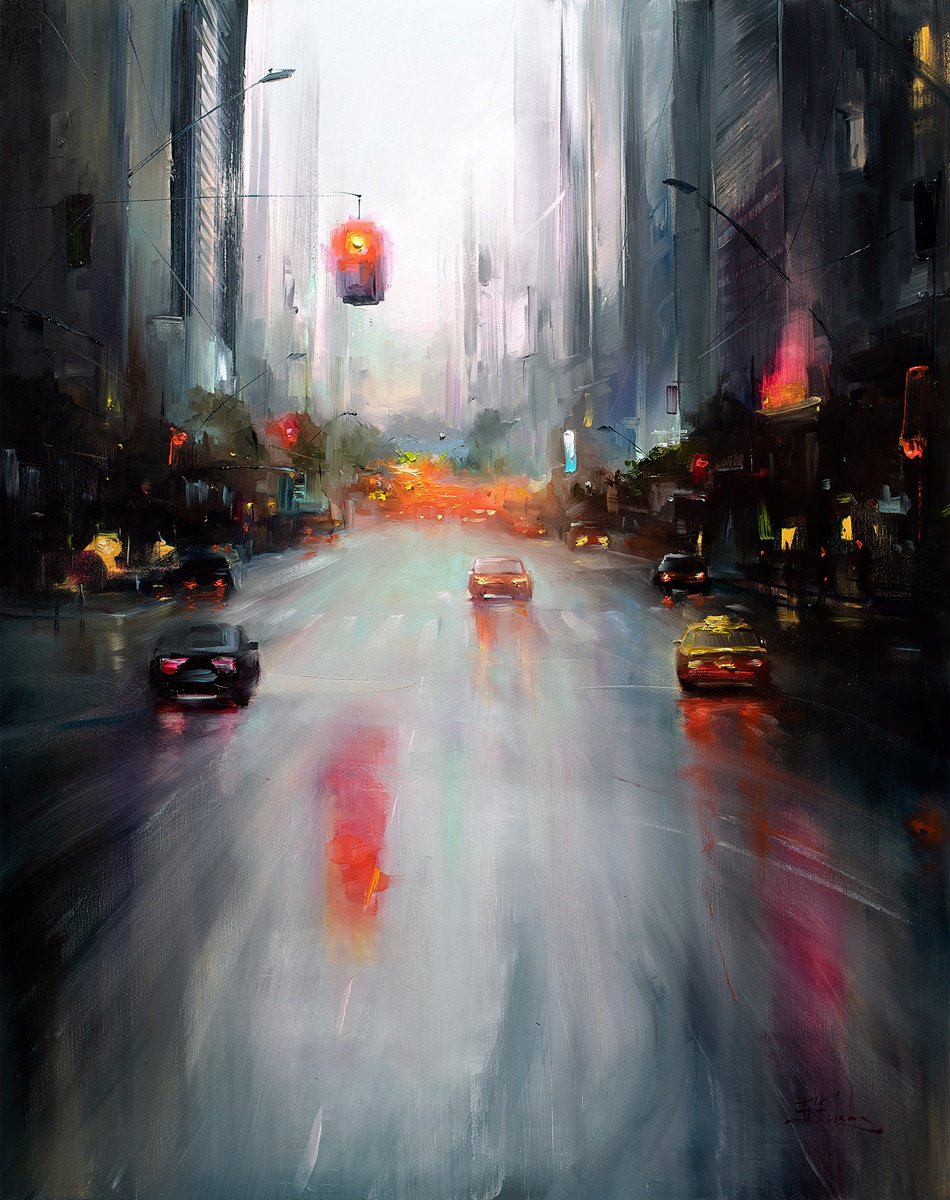 Rainy Day by Bozhena Fuchs