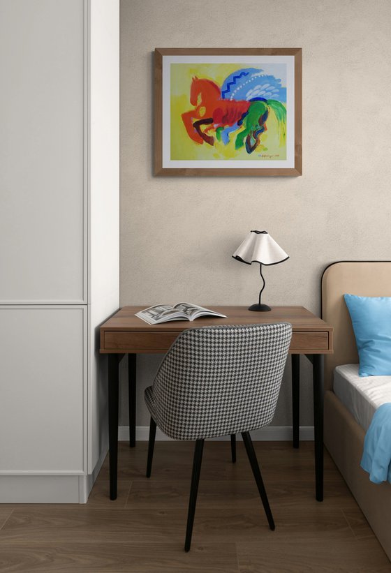 Pegasus for Vincent (van Gogh)