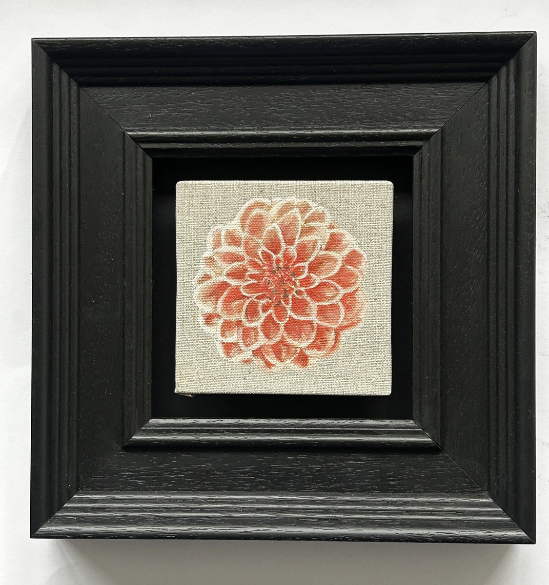 Dahlia By Kate Willows, 9 X 9, Artwork For Sale On Artfinder