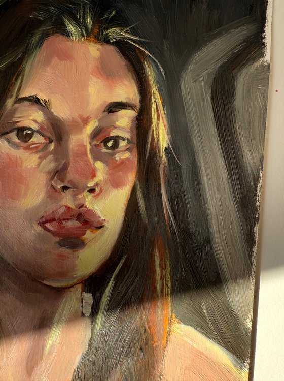 Evening Light  from the “100 Portraits”