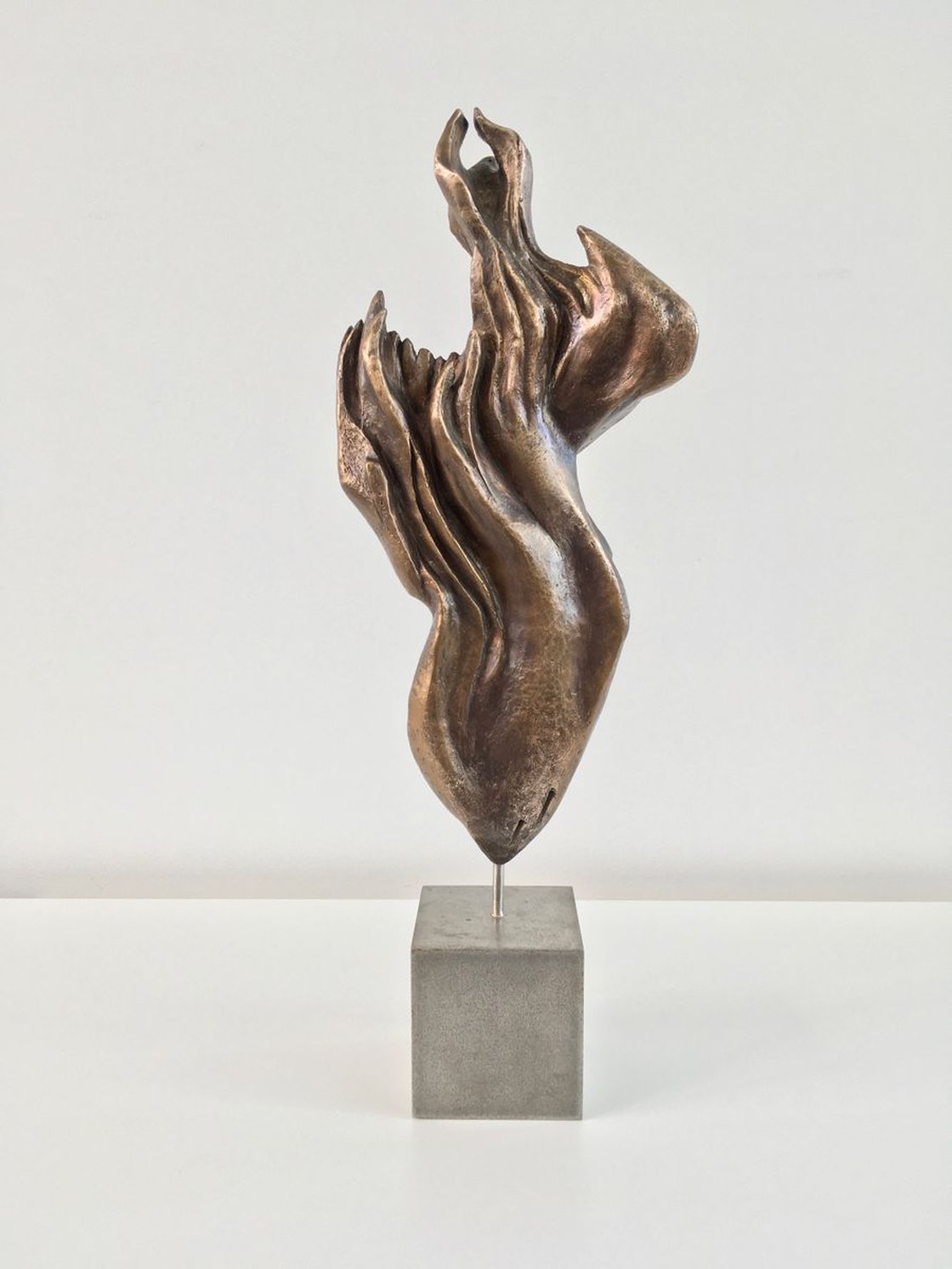 Flame Sculpture By Michael Wilhelmi Artfinder