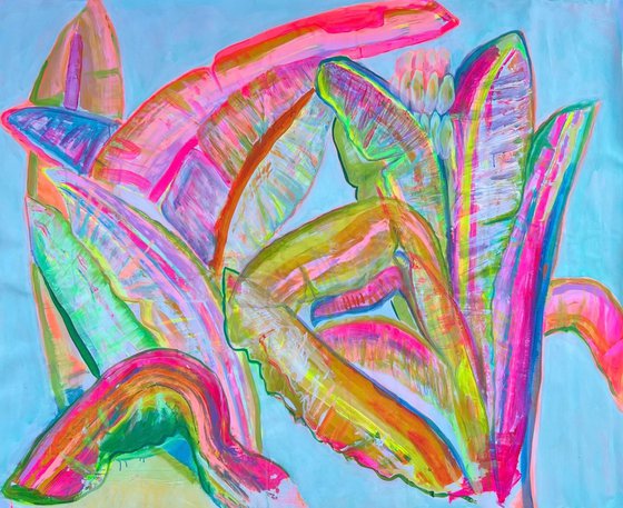 ‘Banana Leaves Sway’