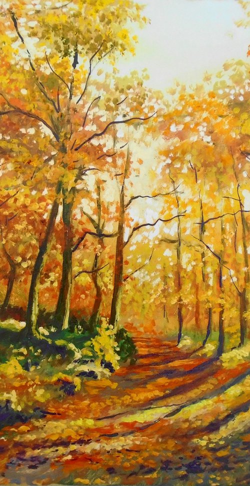 Walk into Autumn by Rod Bere