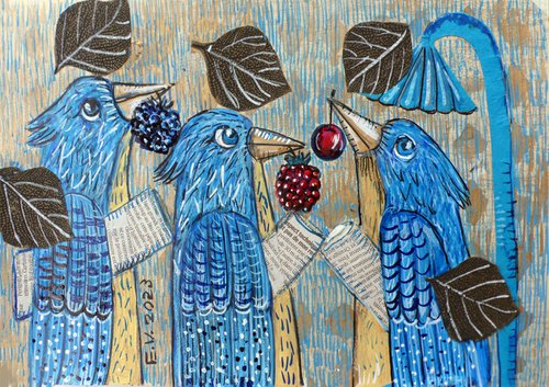 Bird news by Elizabeth Vlasova