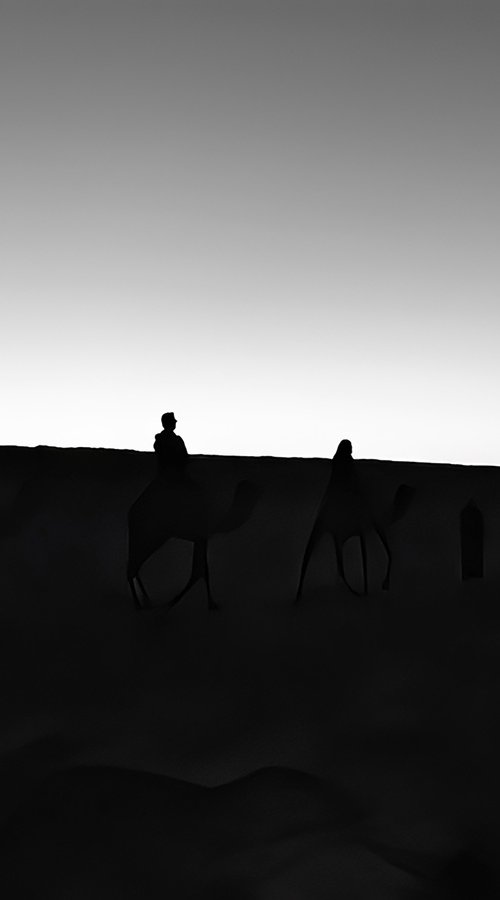 ALONG THE SAHARA ROAD by Fabio Accorrà