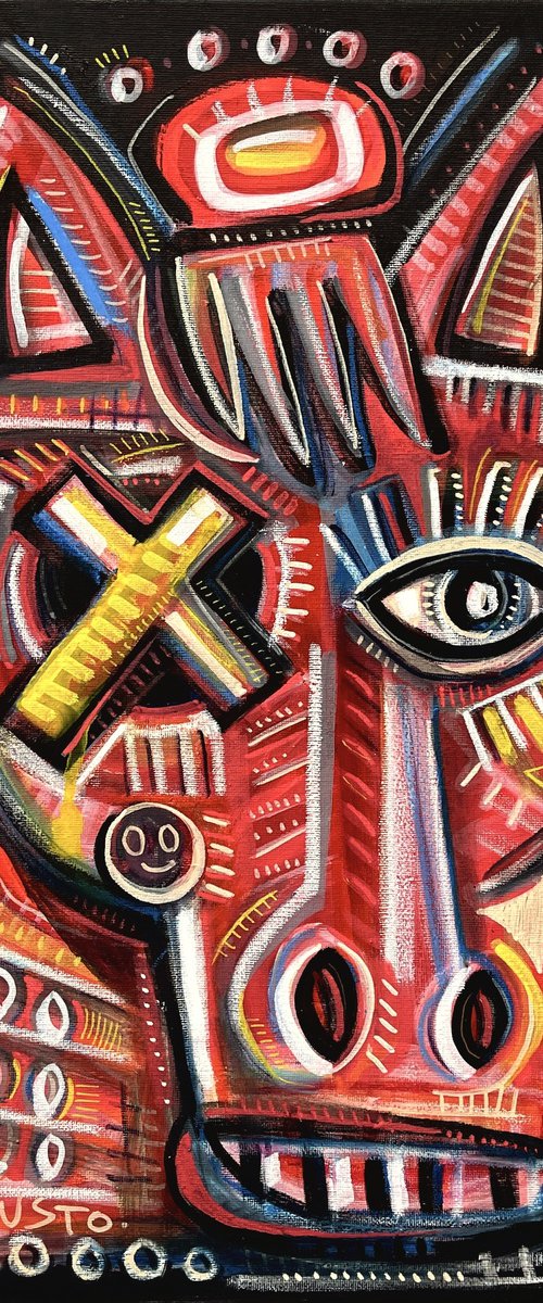 FIERY HORSE by DARIA KUSTO