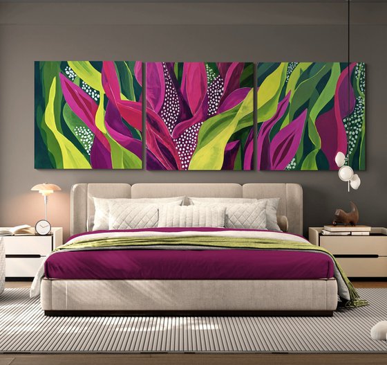 Tropical Leaves Dance #10