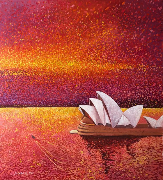 Sydney, sunset serenity
