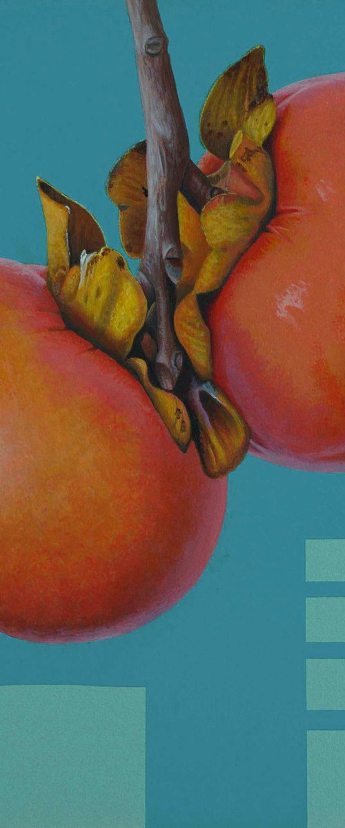 Persimmons Twins by Dietrich Moravec