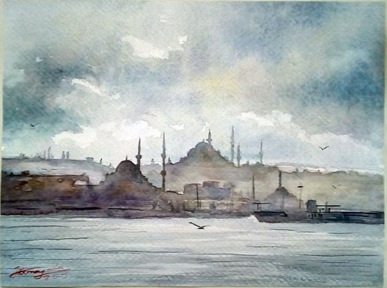 Cloudy Istanbul