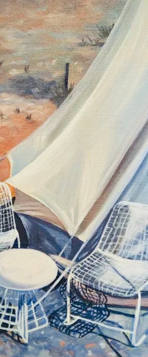 A Cosy Tent ll by Anahita Amouzegar