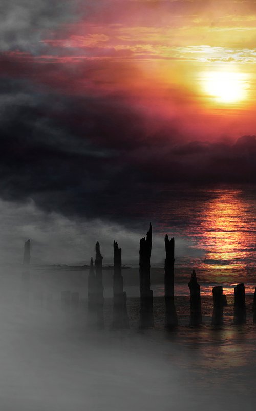 Sunset and Mist by Martin  Fry