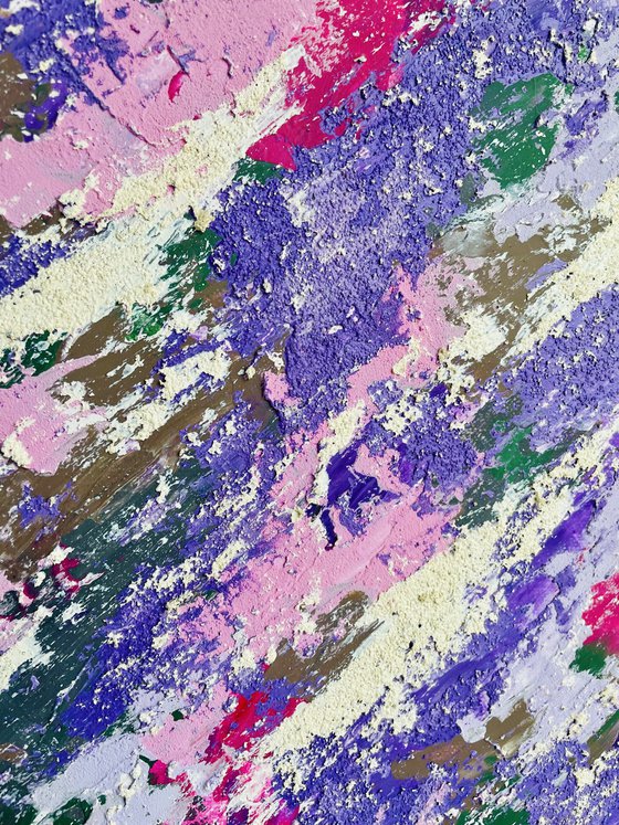 “Dreamscape motion” abstract textured art