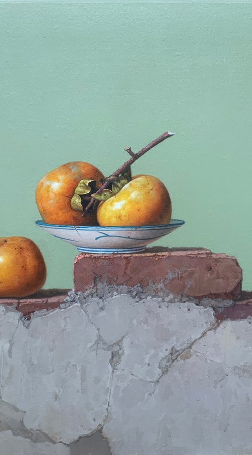 Realism Still life c165 by Kunlong Wang