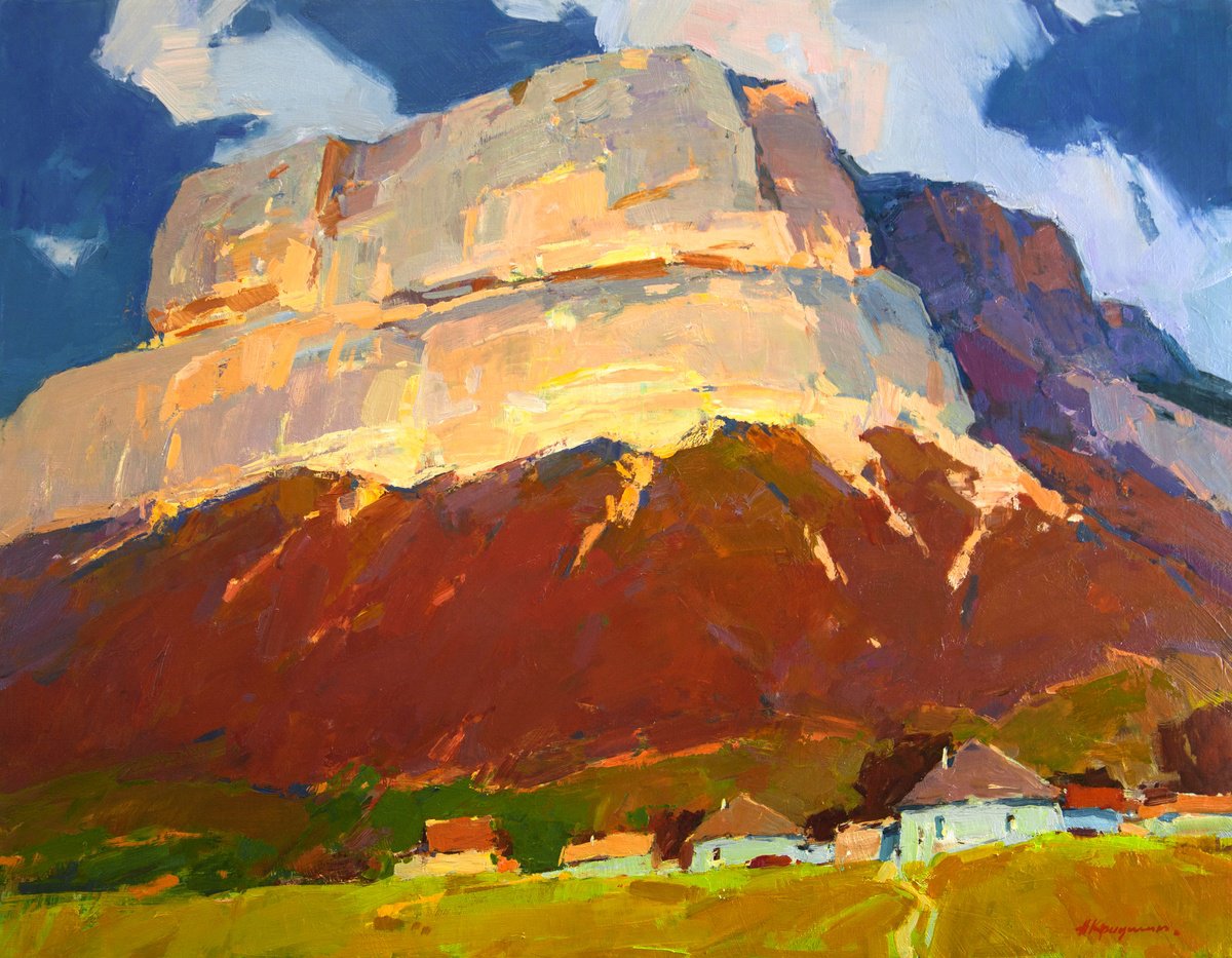 Mountainous Crimea By Aleksandr Kryushyn, 35 X 28, Artwork For Sale On Artfinder