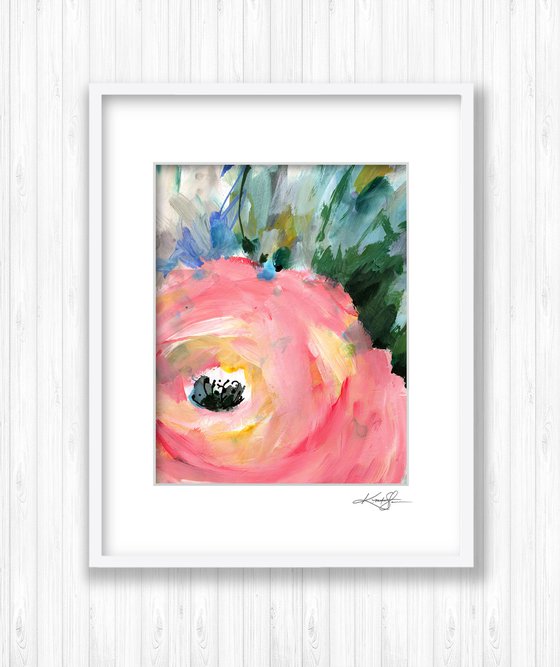 Enchanting Blooms 11 - Floral Painting by Kathy Morton Stanion