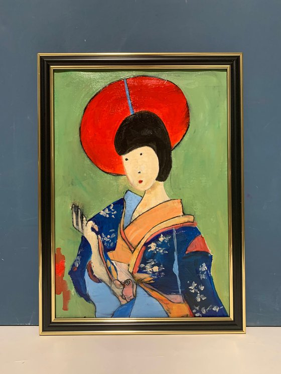 Japanese beauty. Geisha. #7