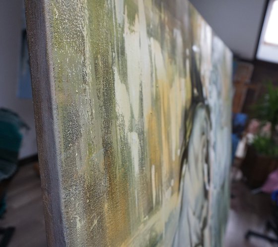 In the rays of the rising sun