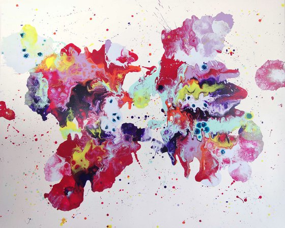 Butterfly Effect, XL Original Abstract Painting