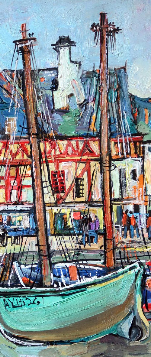 Auray. Brittany. by Nikifor Swiristuhin
