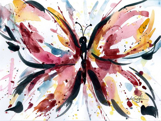 Butterfly Magic No. 21 - Abstract by Kathy Morton Stanion