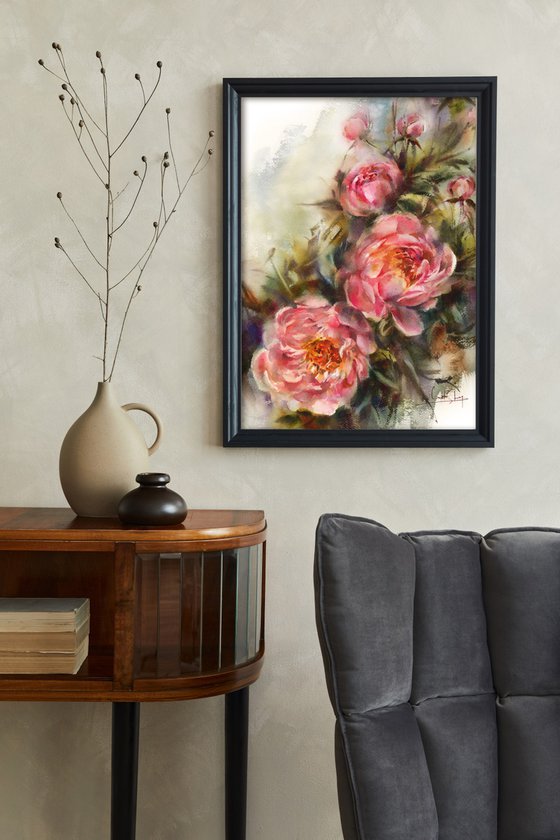 Pink Peonies