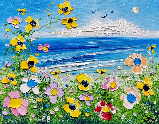 "Sunshine Beach & Flowers in Love"