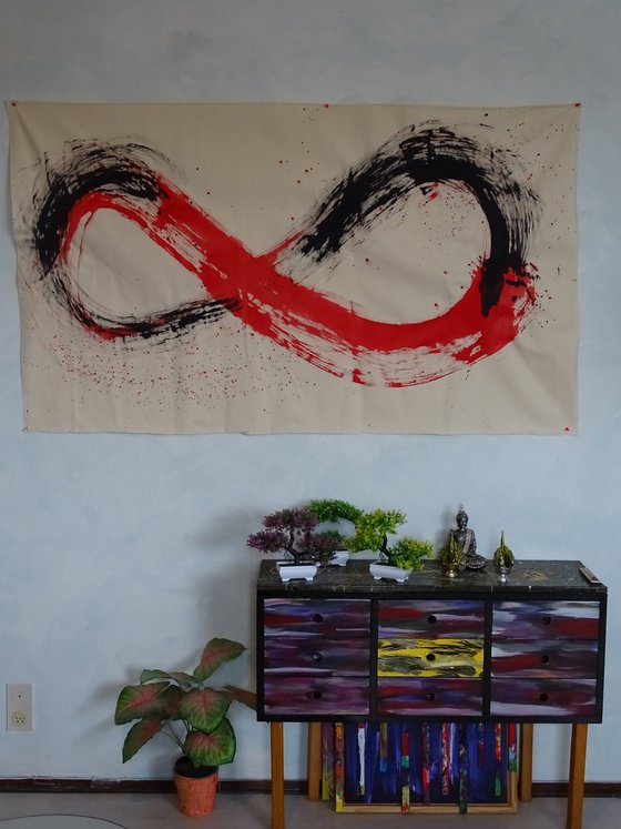 Just black and red