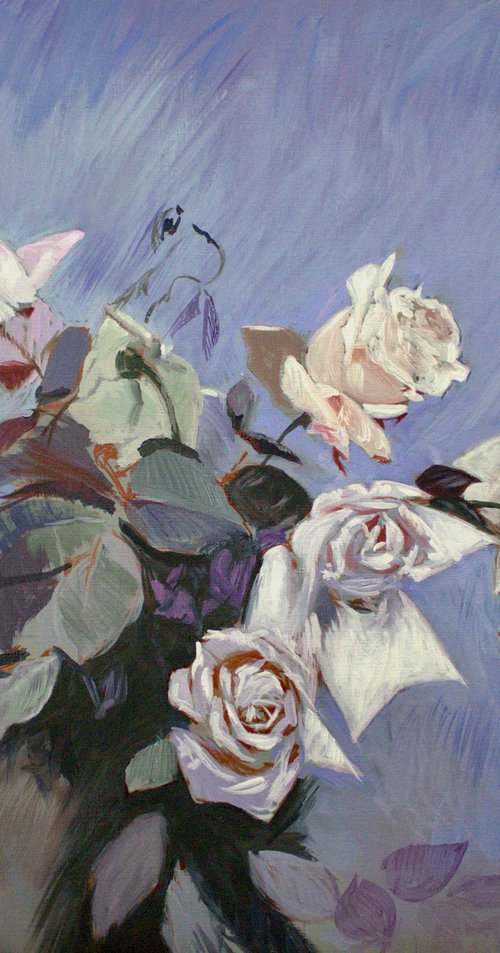 Blush in Blue Haze by Dario Cavicchioni