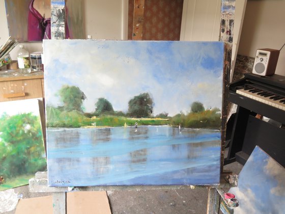 The River Ouse, Aug 27